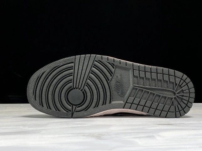 1 Jordan Dirty BQ6472-602 Iridescent (W) Powder Mid Air 1002